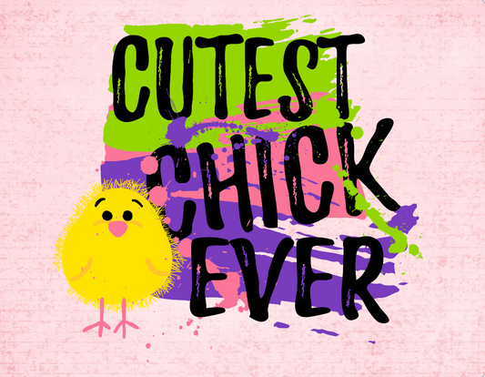 Easter sign- cutest chick ever