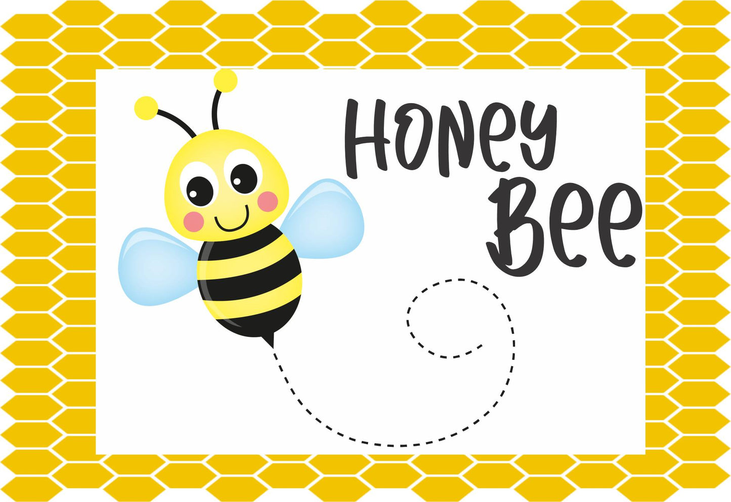 Honey Bee Tier Tray Sign 4 x 6