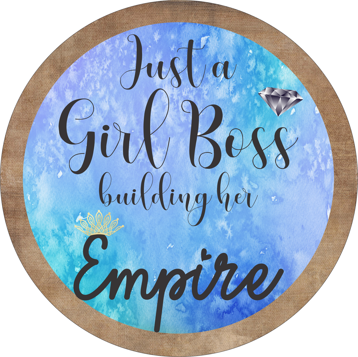 Just a Girl Boss Mouse Pad