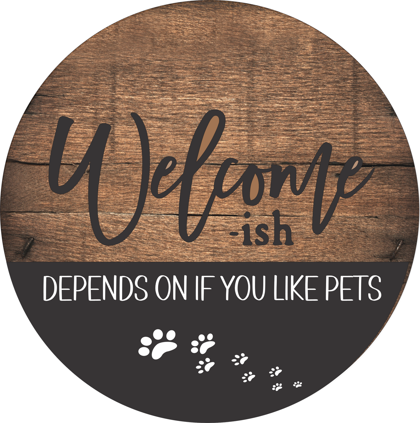 Welcome-ish depends on if you like pets Sign